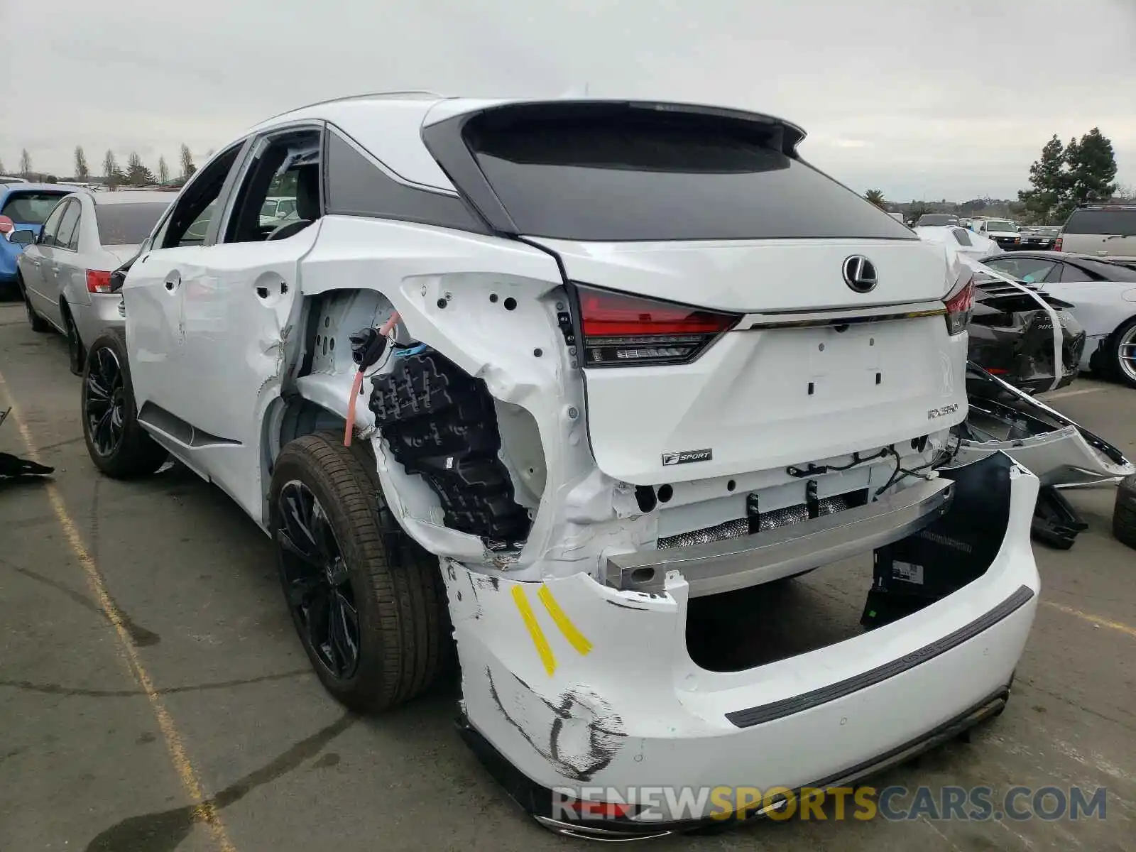 3 Photograph of a damaged car 2T2SZMDA5MC272804 LEXUS RX350 2021