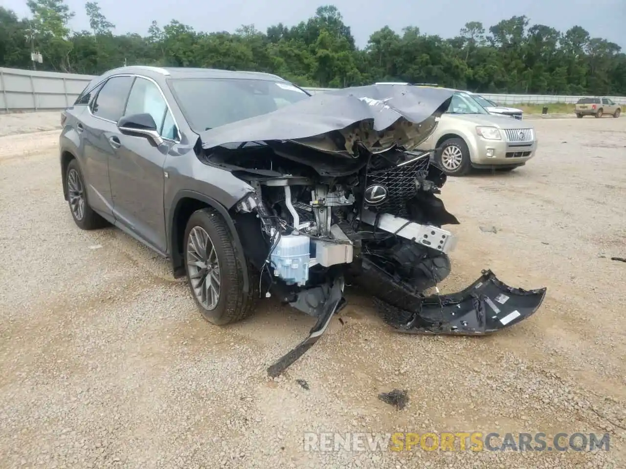 1 Photograph of a damaged car 2T2YZMDA0MC261090 LEXUS RX350 2021