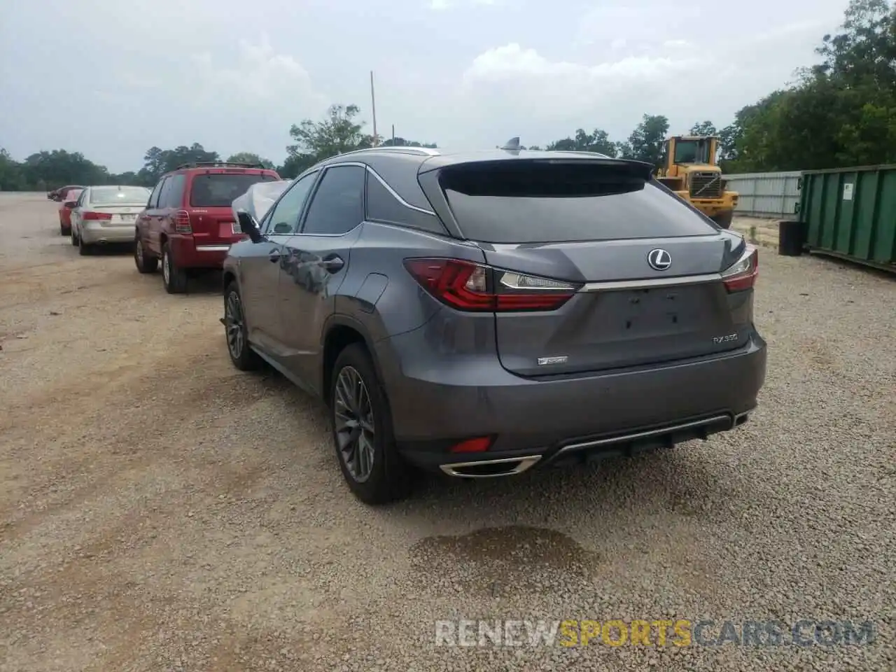 3 Photograph of a damaged car 2T2YZMDA0MC261090 LEXUS RX350 2021