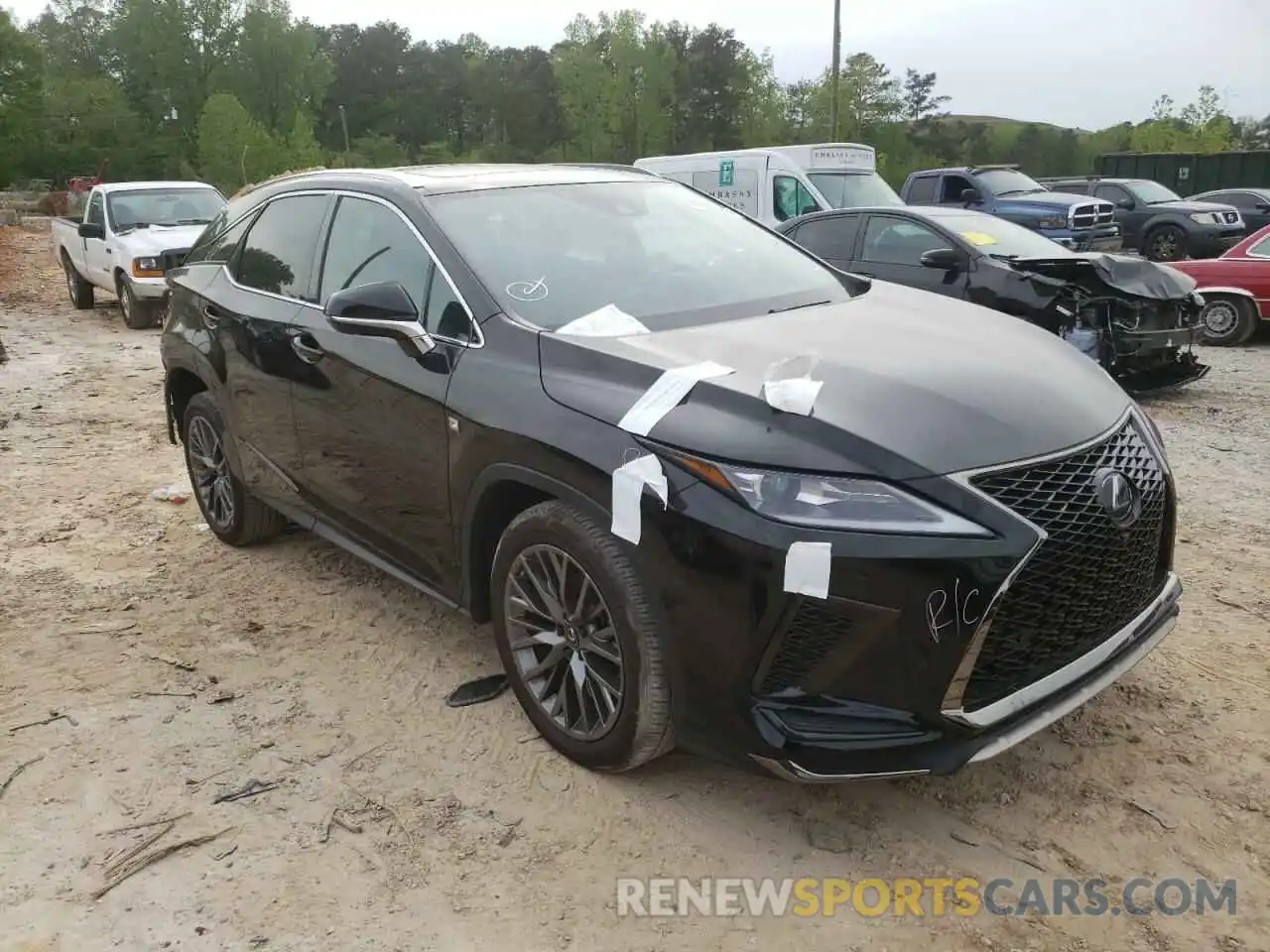 1 Photograph of a damaged car 2T2YZMDA1MC272681 LEXUS RX350 2021