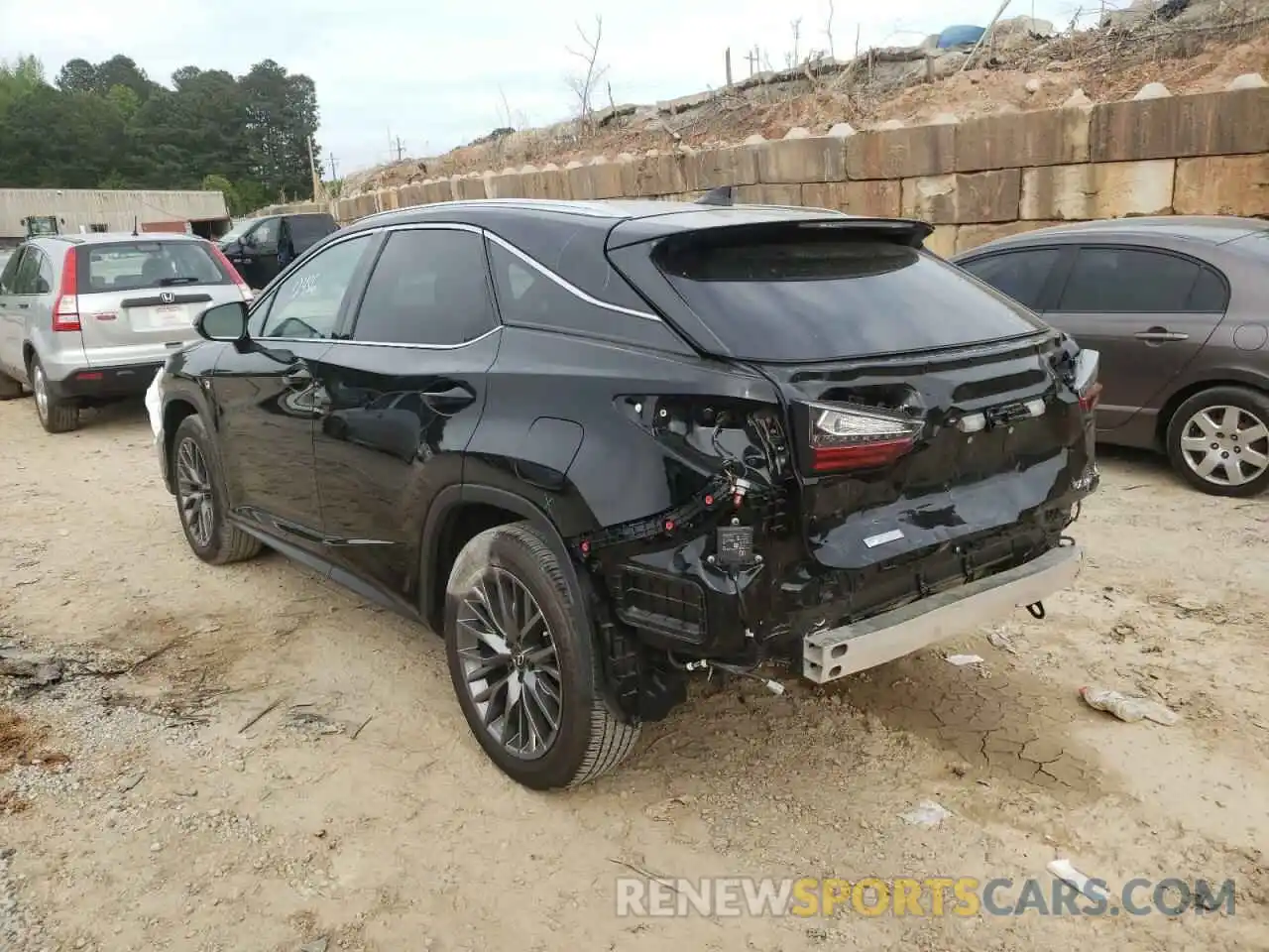 3 Photograph of a damaged car 2T2YZMDA1MC272681 LEXUS RX350 2021