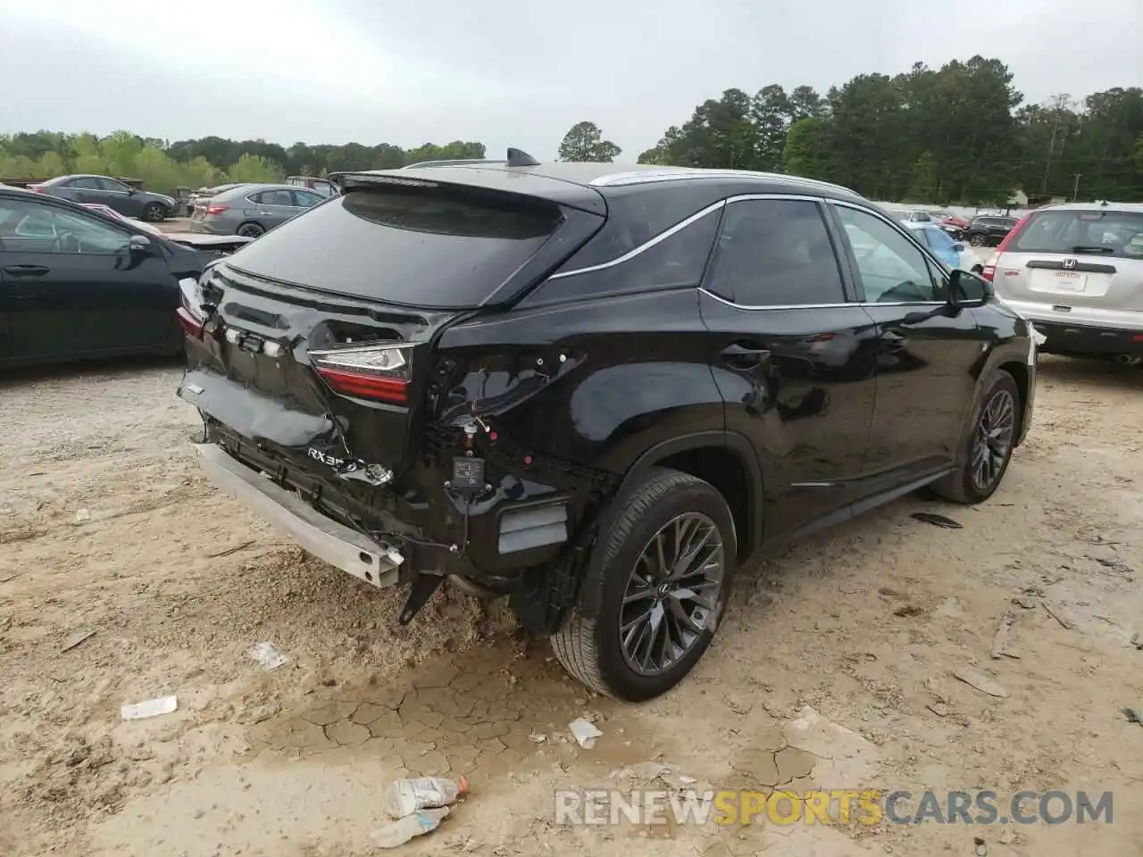 4 Photograph of a damaged car 2T2YZMDA1MC272681 LEXUS RX350 2021