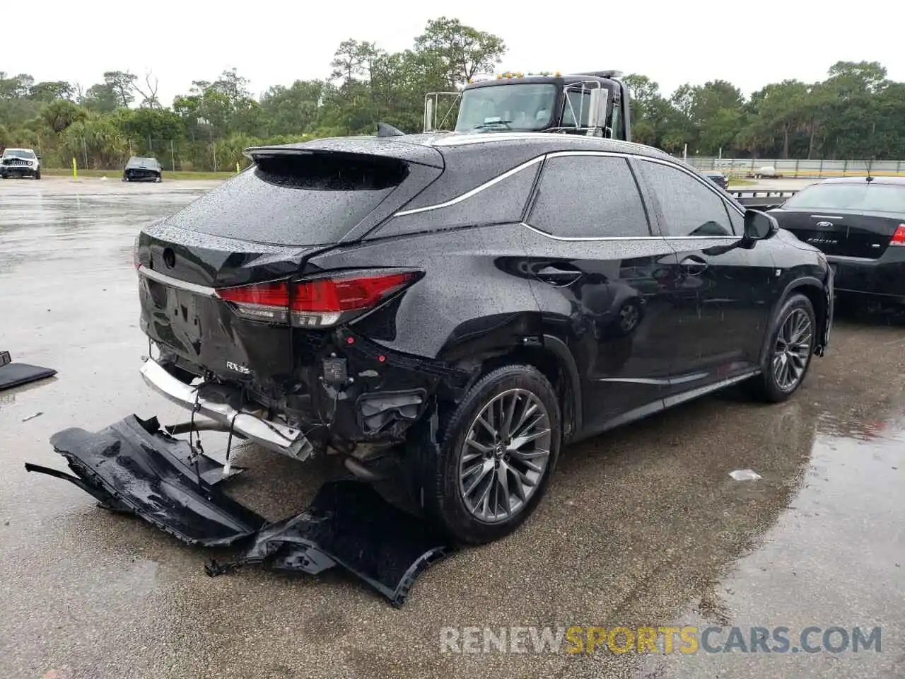 4 Photograph of a damaged car 2T2YZMDA3MC276506 LEXUS RX350 2021