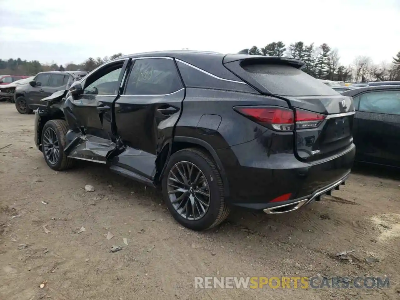 3 Photograph of a damaged car 2T2YZMDA6MC289251 LEXUS RX350 2021