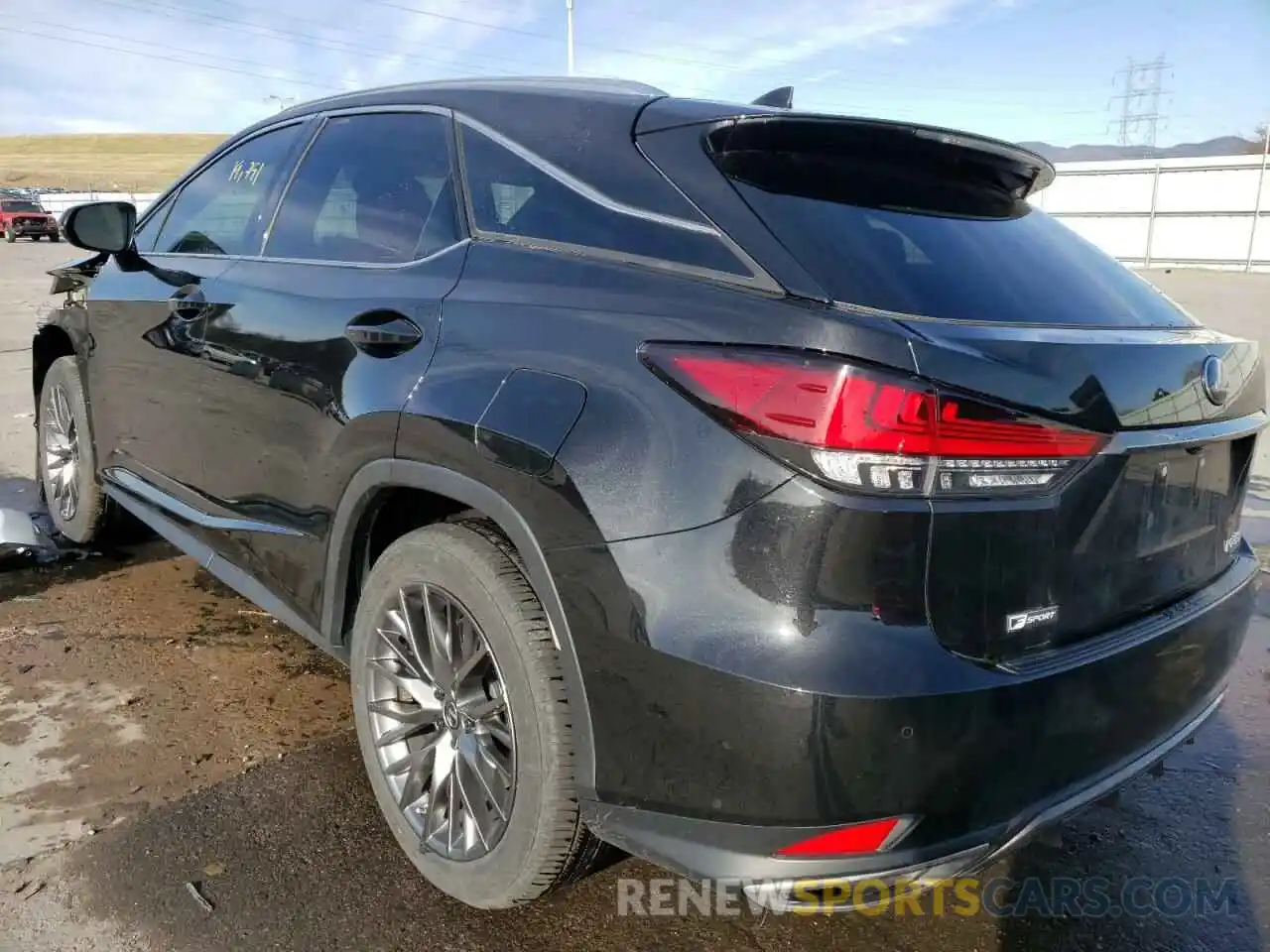 3 Photograph of a damaged car 2T2YZMDA8MC265971 LEXUS RX350 2021