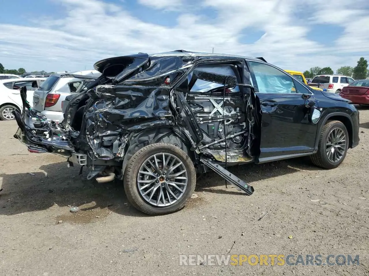 3 Photograph of a damaged car 2T2YZMDA8MC295469 LEXUS RX350 2021