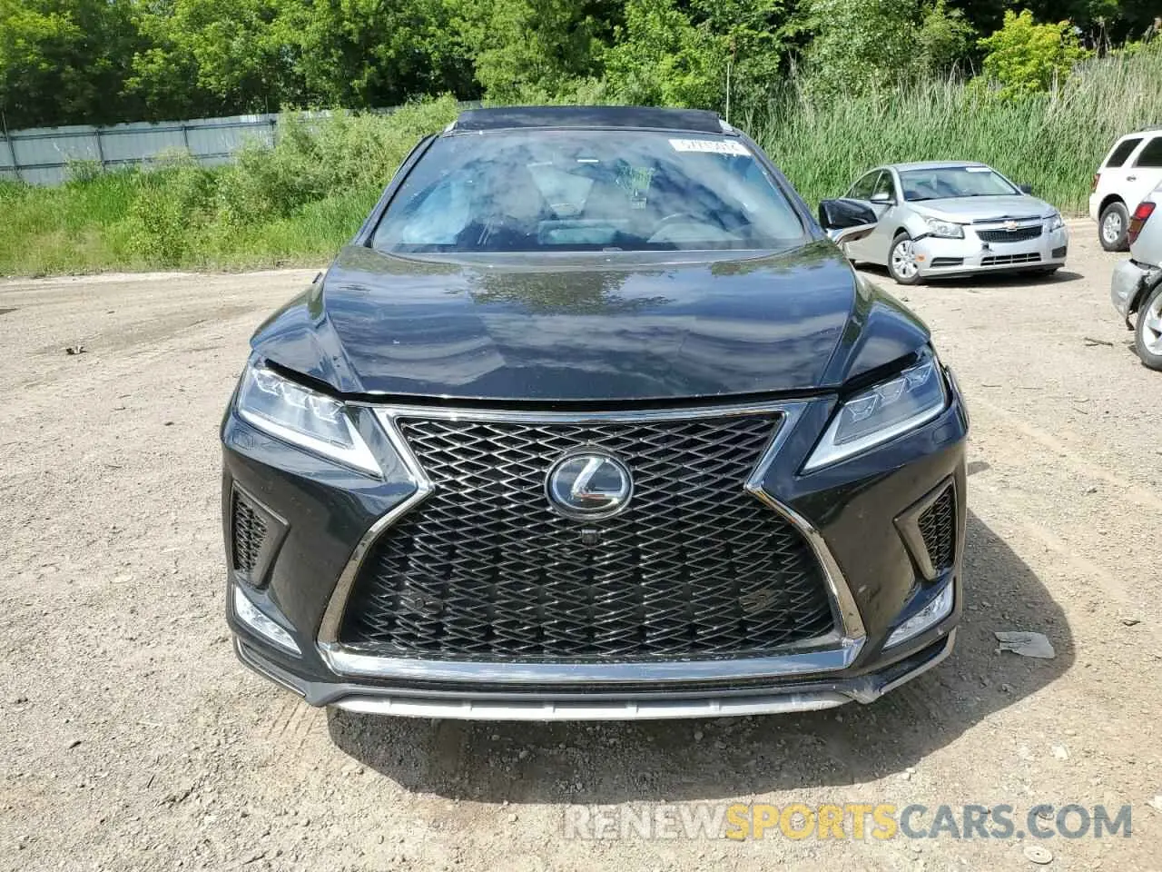 5 Photograph of a damaged car 2T2YZMDA8MC295469 LEXUS RX350 2021
