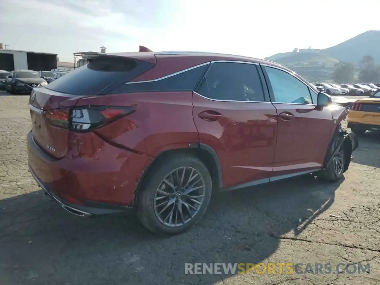 3 Photograph of a damaged car 2T2YZMDAXMC270704 LEXUS RX350 2021