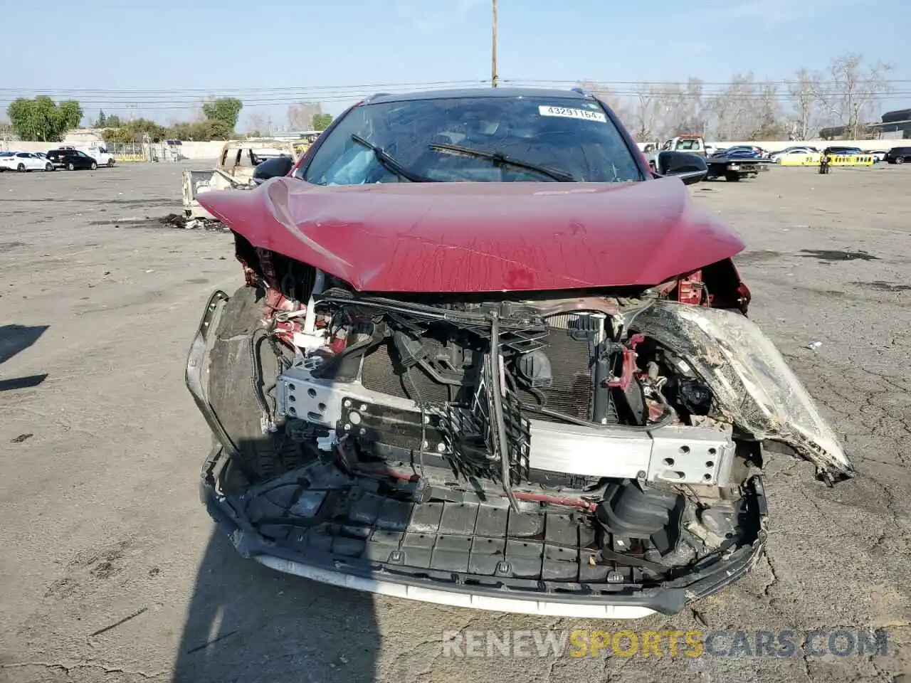 5 Photograph of a damaged car 2T2YZMDAXMC270704 LEXUS RX350 2021