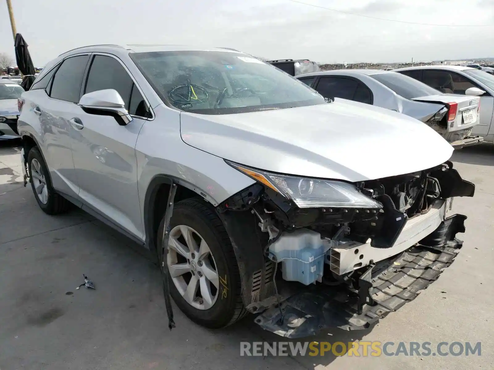 1 Photograph of a damaged car 2T2ZZMCA7GC008181 LEXUS RX350 2021