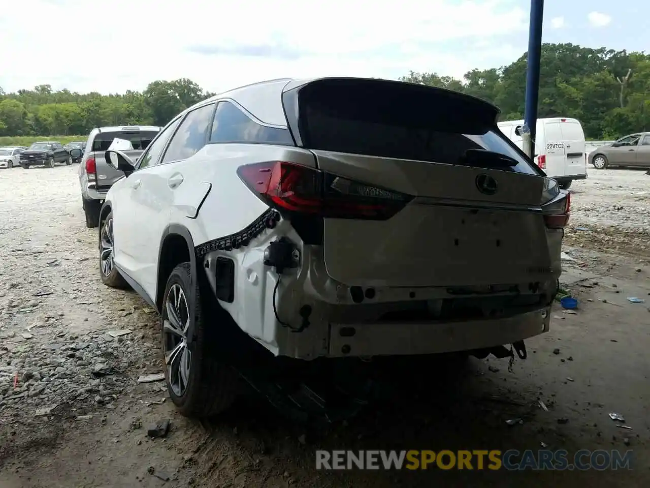 3 Photograph of a damaged car JTJHZKEA1M2018925 LEXUS RX350 2021