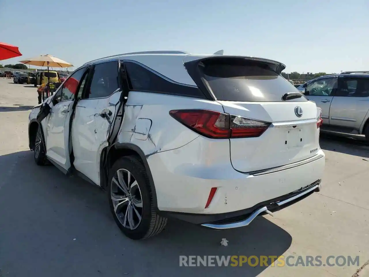 3 Photograph of a damaged car JTJHZKEA1M2019010 LEXUS RX350 2021