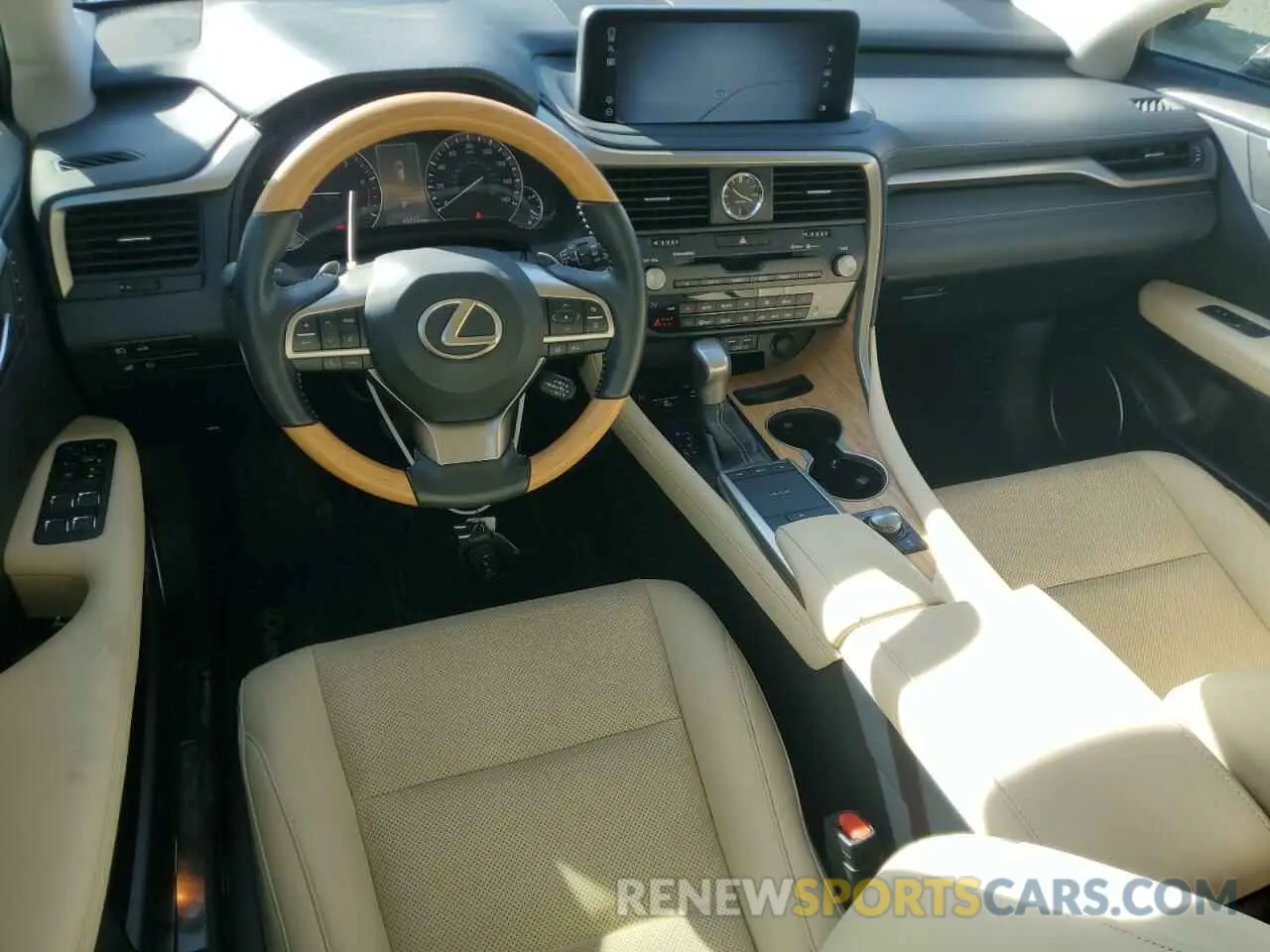 8 Photograph of a damaged car JTJHZKEA1M2022604 LEXUS RX350 2021