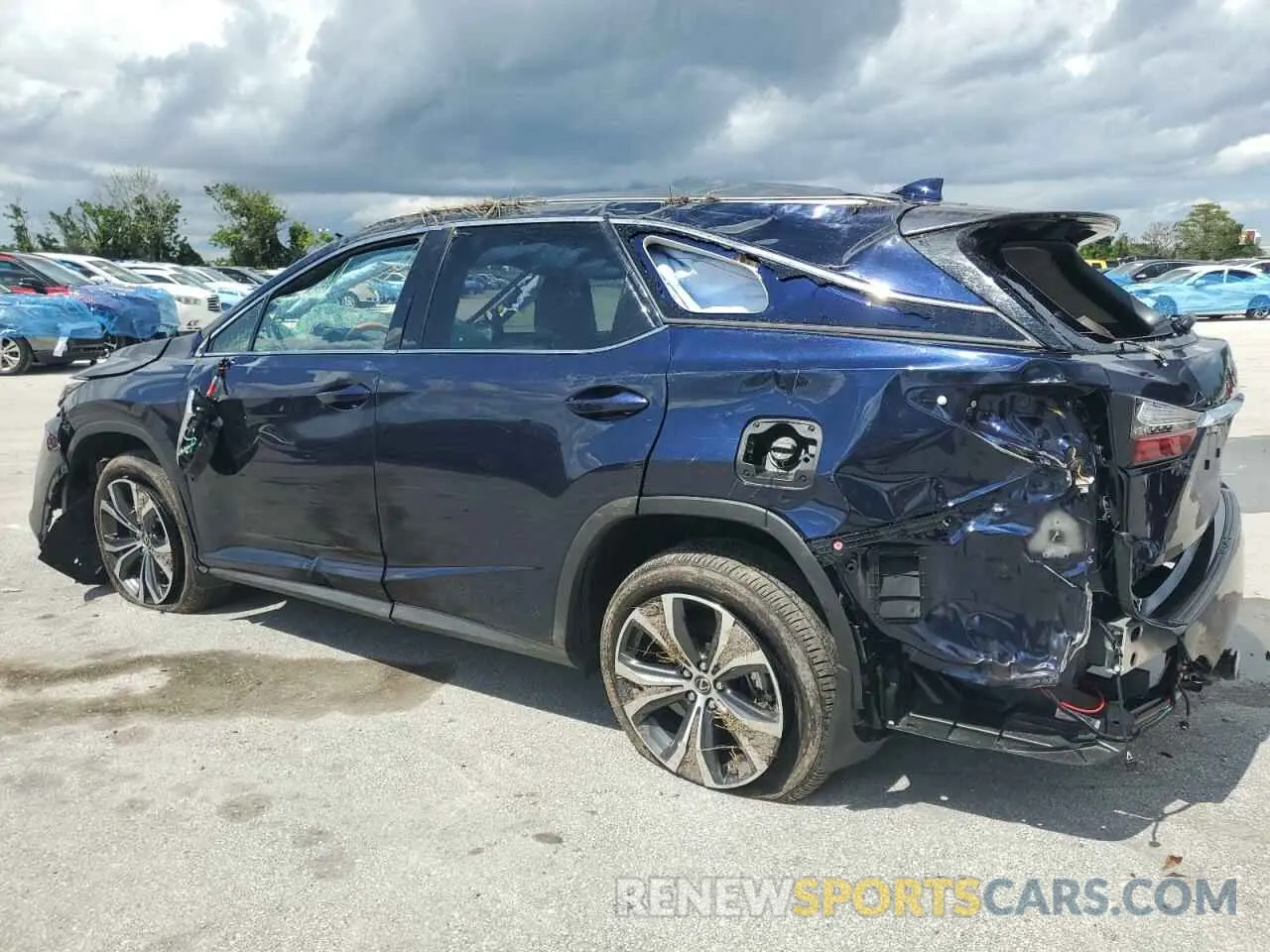 2 Photograph of a damaged car JTJHZKEA2M2022627 LEXUS RX350 2021