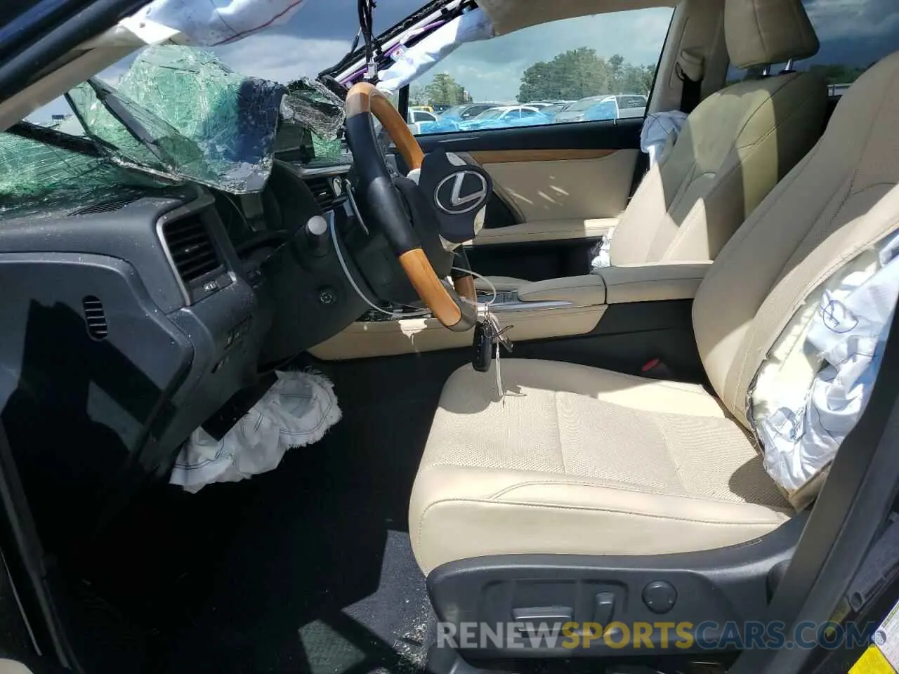 7 Photograph of a damaged car JTJHZKEA2M2022627 LEXUS RX350 2021