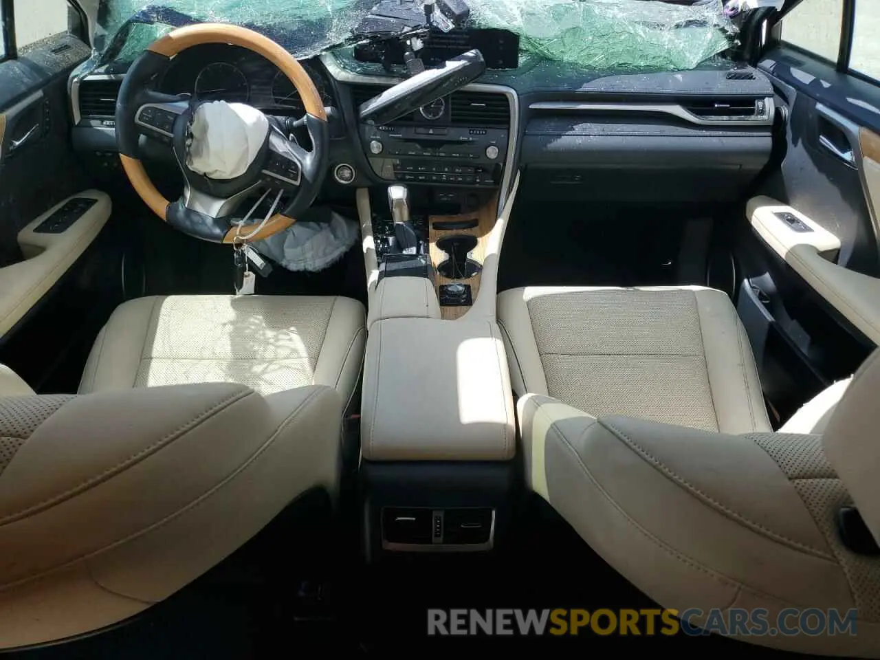 8 Photograph of a damaged car JTJHZKEA2M2022627 LEXUS RX350 2021
