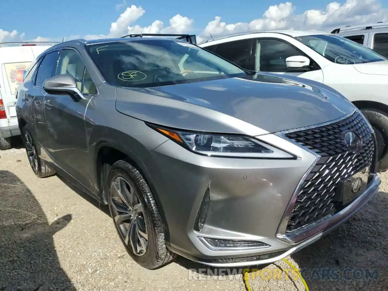 1 Photograph of a damaged car JTJHZKEA3M2022099 LEXUS RX350 2021