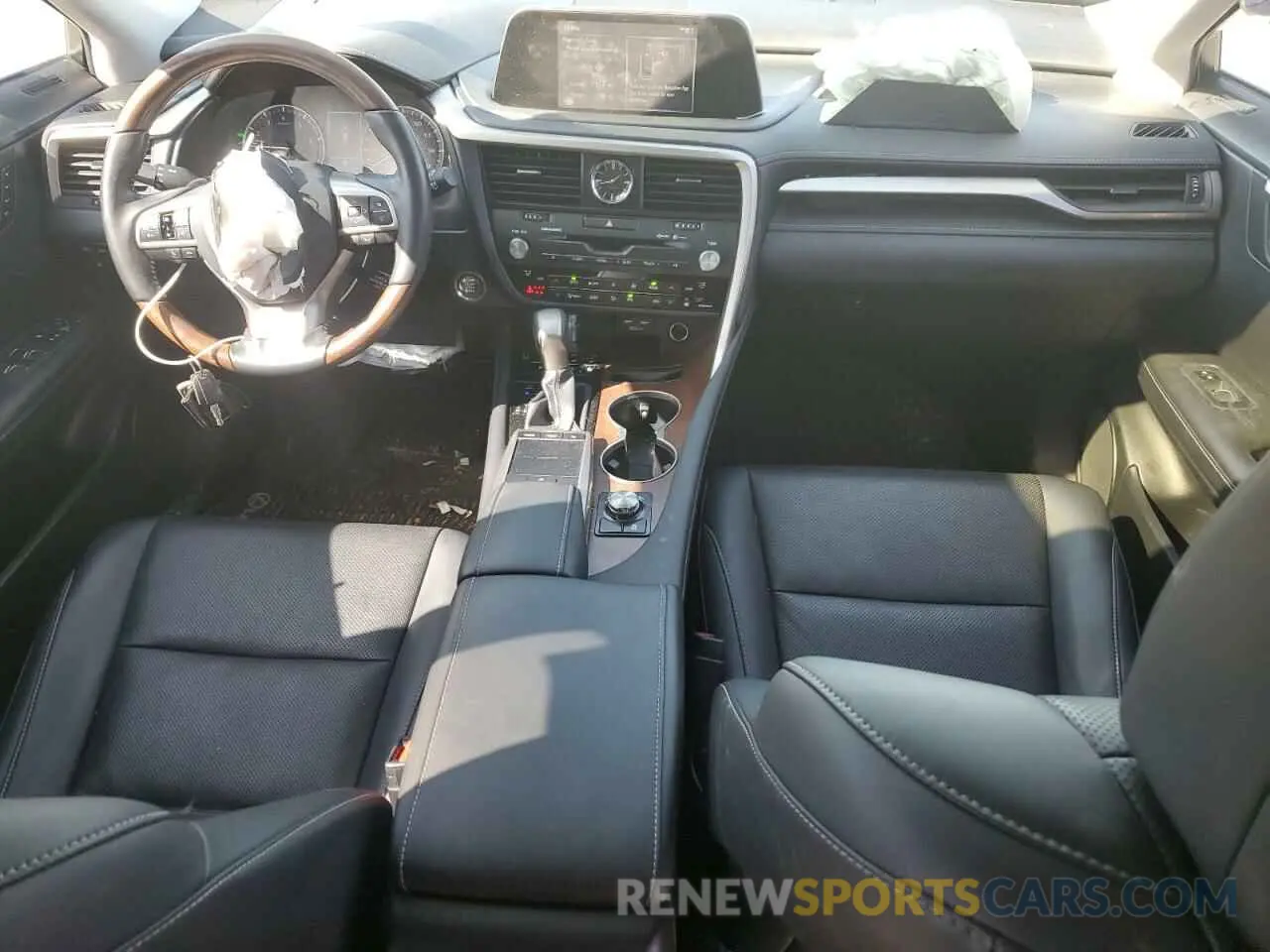 8 Photograph of a damaged car JTJHZKEA9M2019949 LEXUS RX350 2021