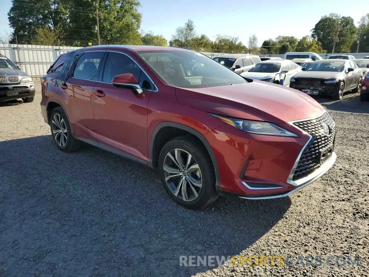 4 Photograph of a damaged car JTJHZKFA0M2028764 LEXUS RX350 2021