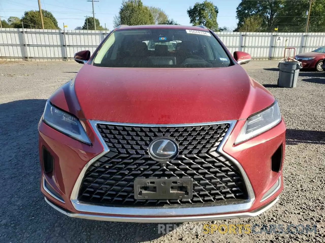 5 Photograph of a damaged car JTJHZKFA0M2028764 LEXUS RX350 2021