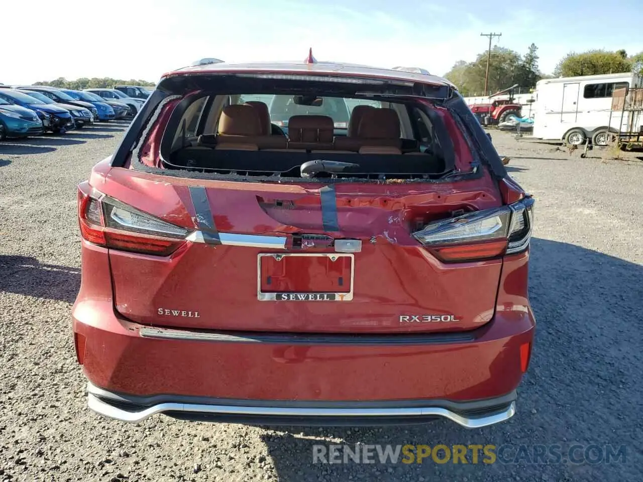 6 Photograph of a damaged car JTJHZKFA0M2028764 LEXUS RX350 2021