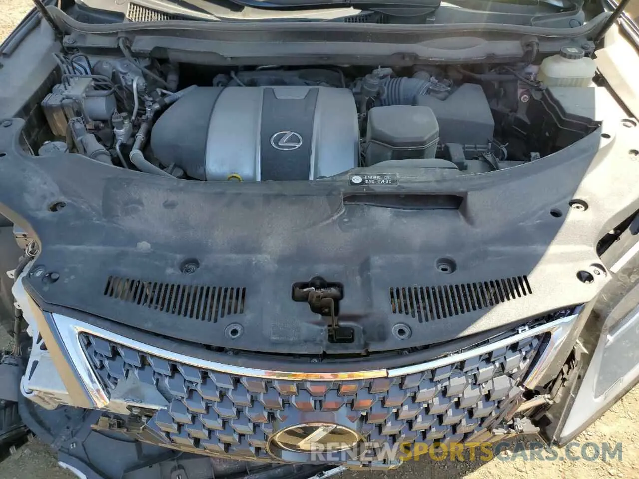 12 Photograph of a damaged car JTJHZKFA1M2031902 LEXUS RX350 2021