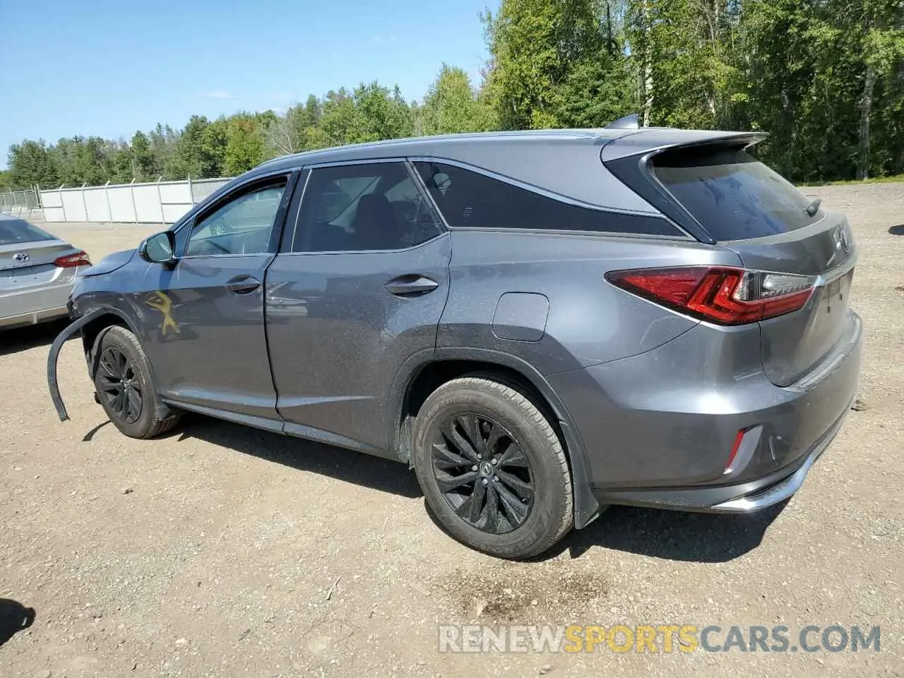 2 Photograph of a damaged car JTJHZKFA1M2031902 LEXUS RX350 2021