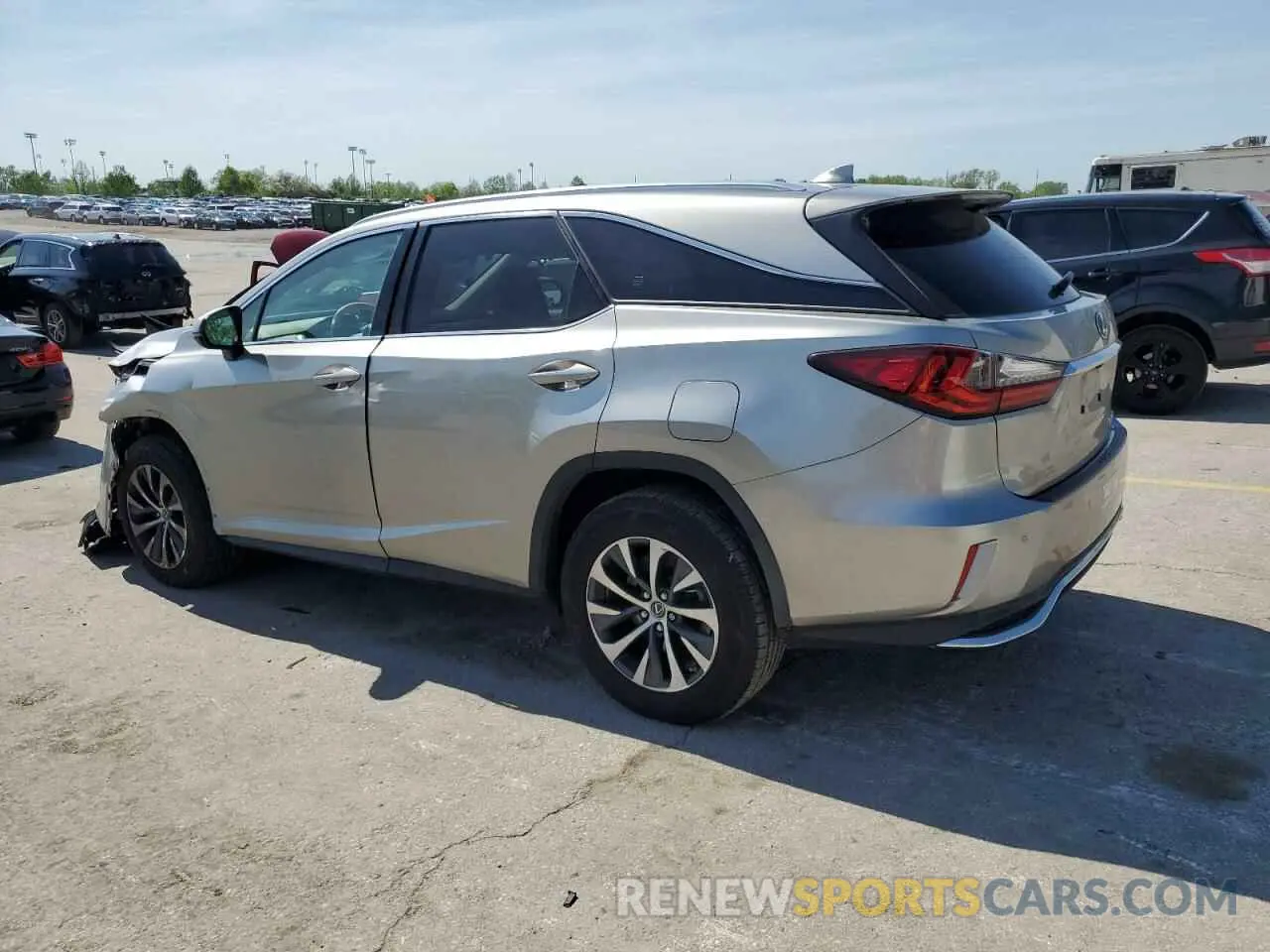 2 Photograph of a damaged car JTJHZKFA2M2030340 LEXUS RX350 2021