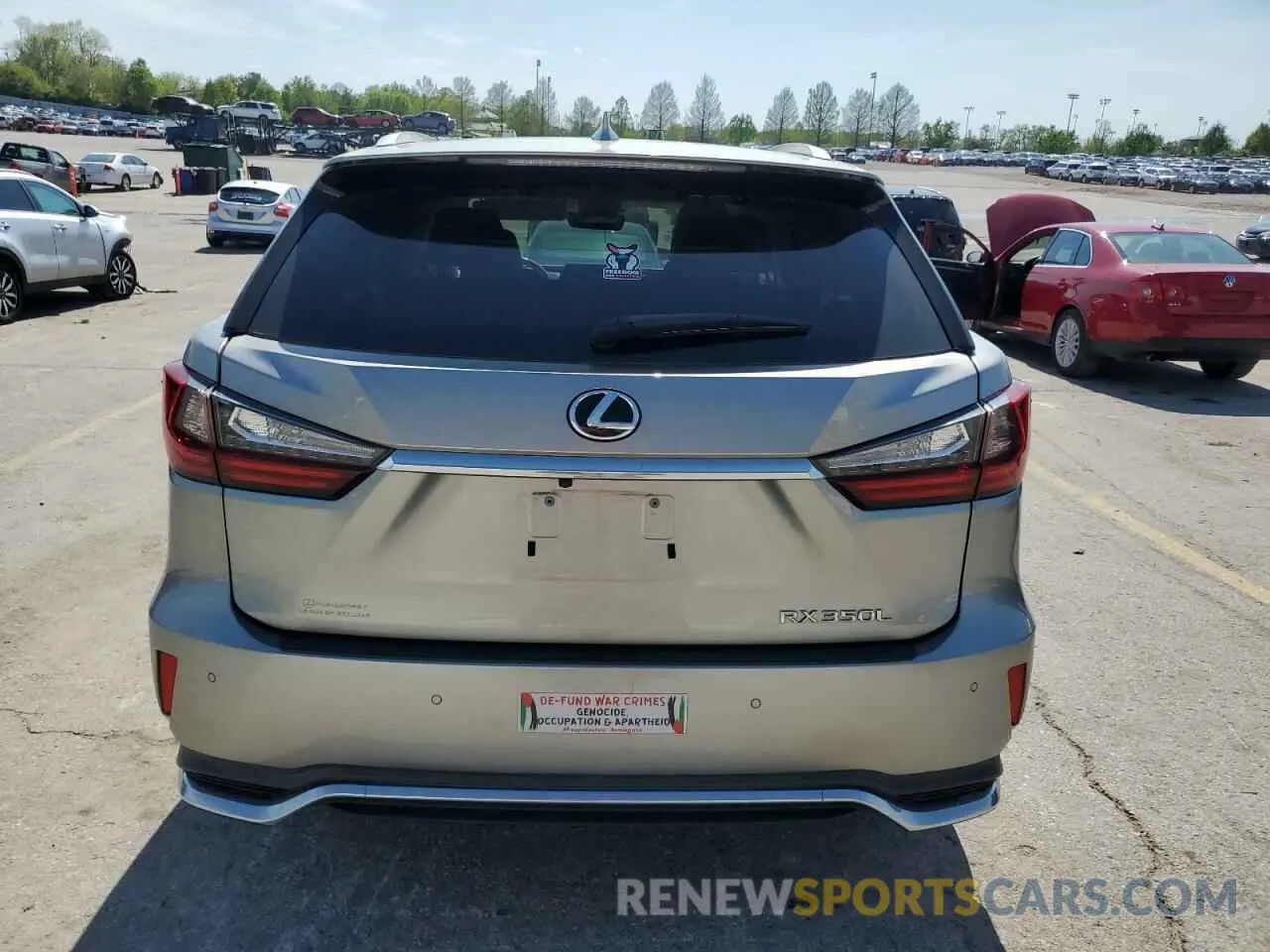 6 Photograph of a damaged car JTJHZKFA2M2030340 LEXUS RX350 2021