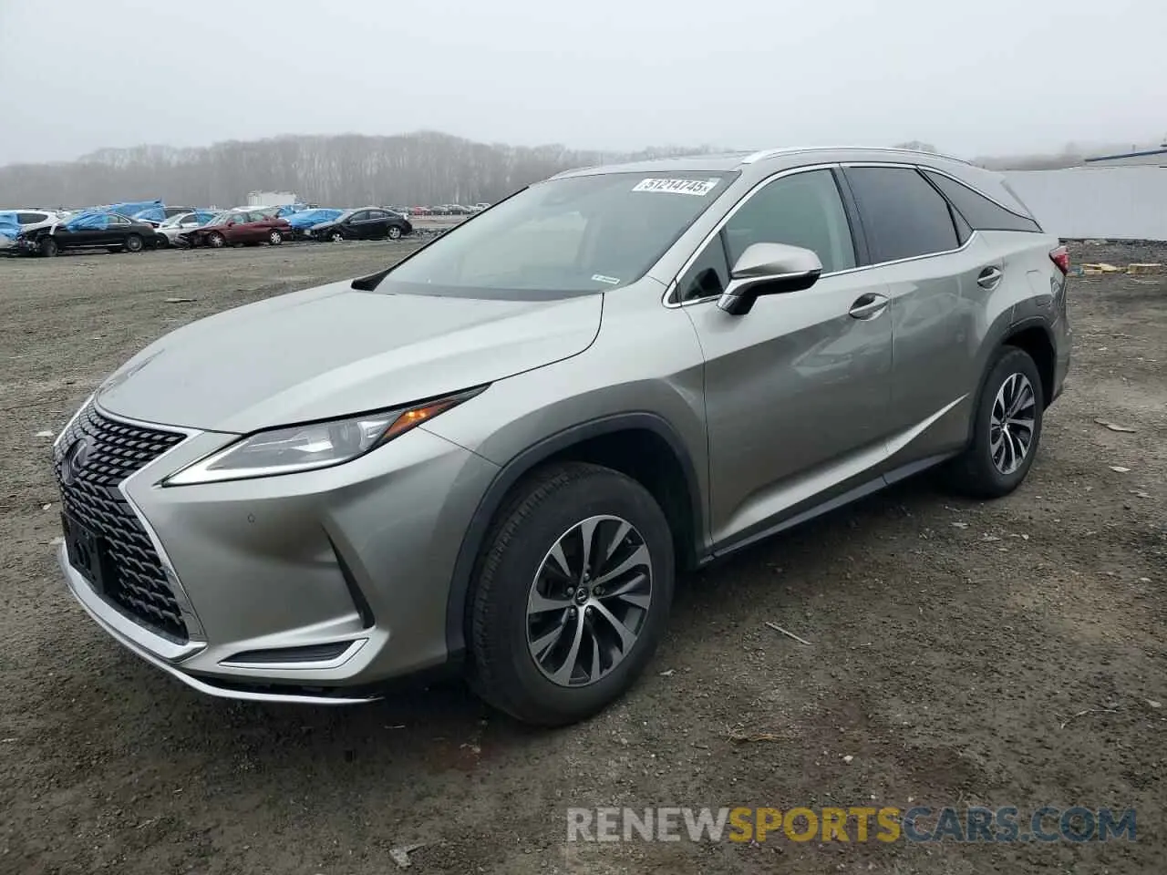 1 Photograph of a damaged car JTJHZKFA2M2032735 LEXUS RX350 2021