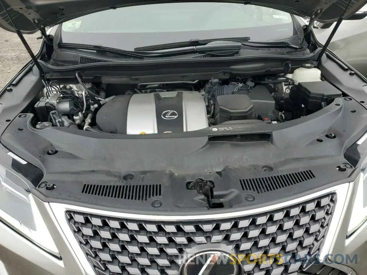12 Photograph of a damaged car JTJHZKFA2M2032735 LEXUS RX350 2021