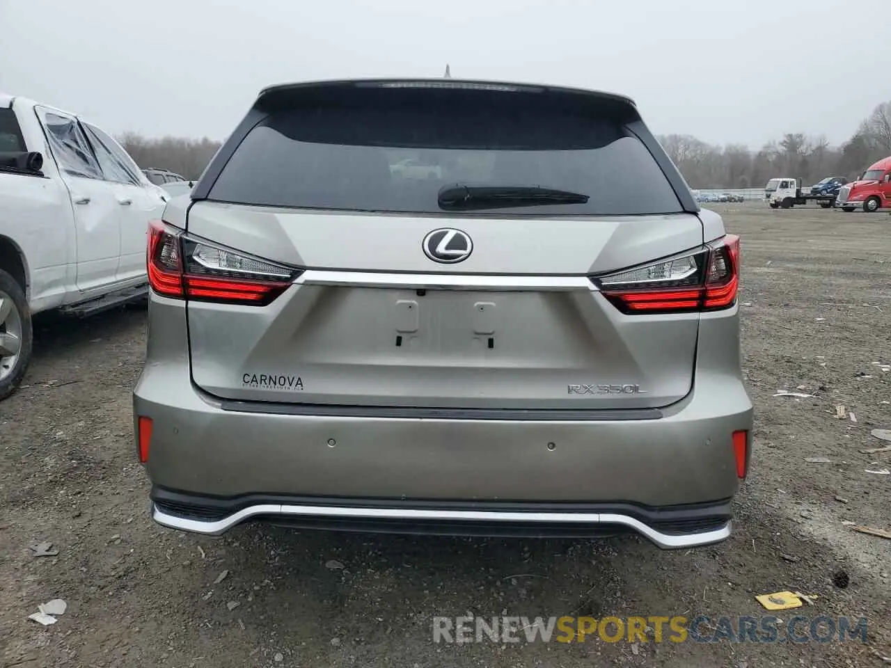 6 Photograph of a damaged car JTJHZKFA2M2032735 LEXUS RX350 2021