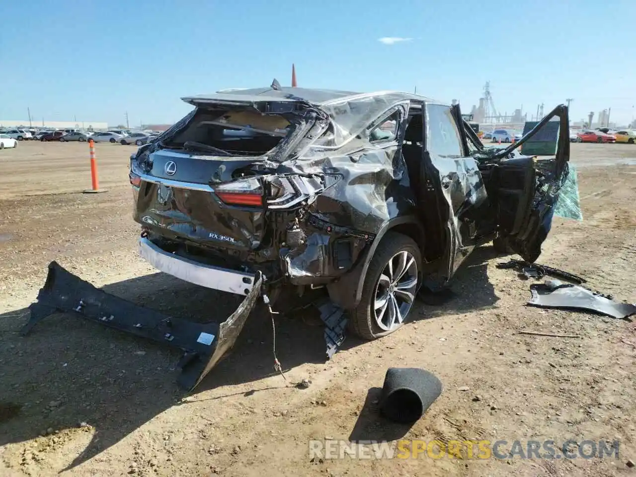 4 Photograph of a damaged car JTJHZKFA3M2030203 LEXUS RX350 2021