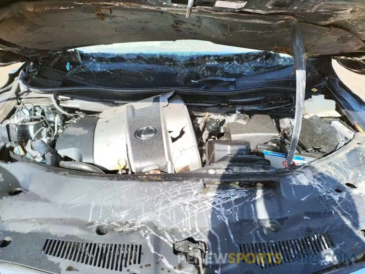 7 Photograph of a damaged car JTJHZKFA3M2030203 LEXUS RX350 2021