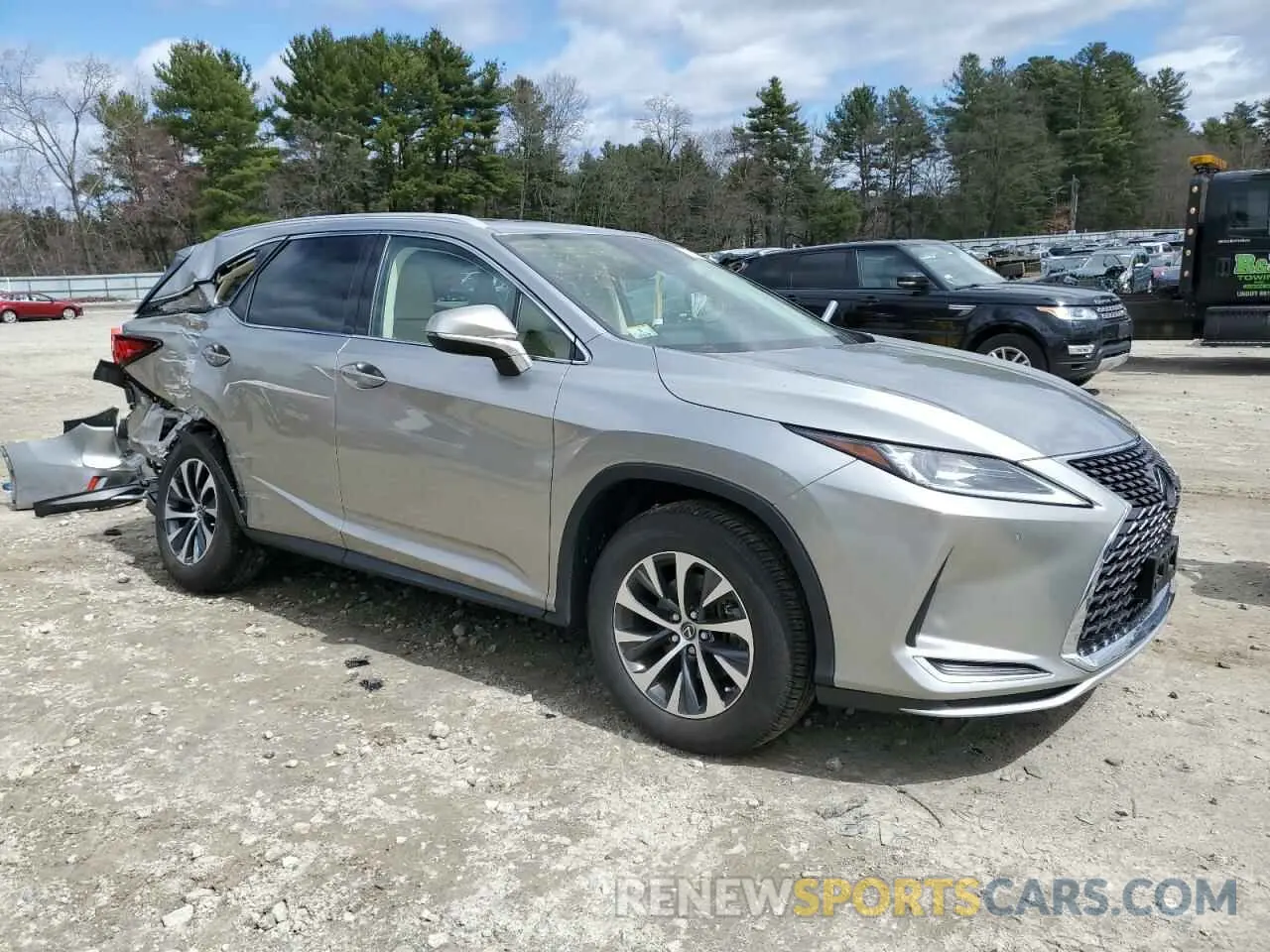4 Photograph of a damaged car JTJHZKFA3M2030749 LEXUS RX350 2021