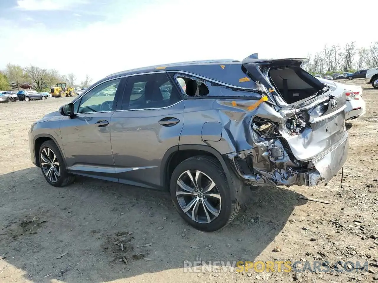 2 Photograph of a damaged car JTJHZKFA4M2032848 LEXUS RX350 2021