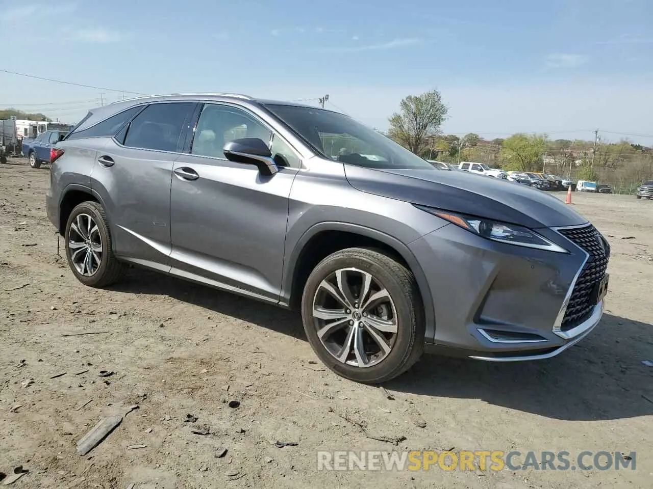 4 Photograph of a damaged car JTJHZKFA4M2032848 LEXUS RX350 2021