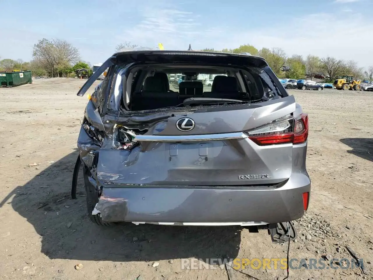 6 Photograph of a damaged car JTJHZKFA4M2032848 LEXUS RX350 2021