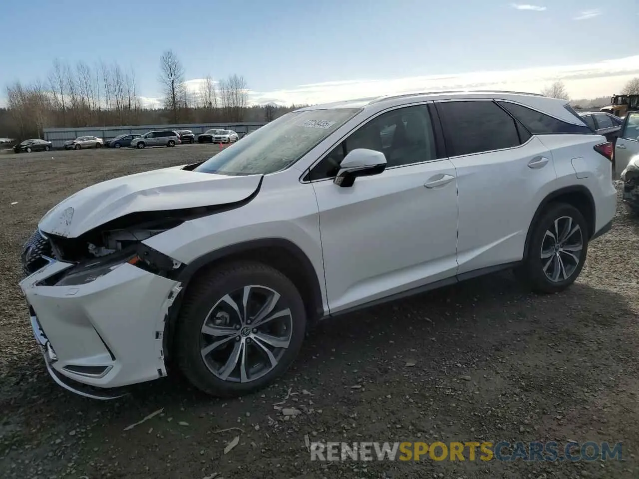 1 Photograph of a damaged car JTJHZKFA5M2033300 LEXUS RX350 2021