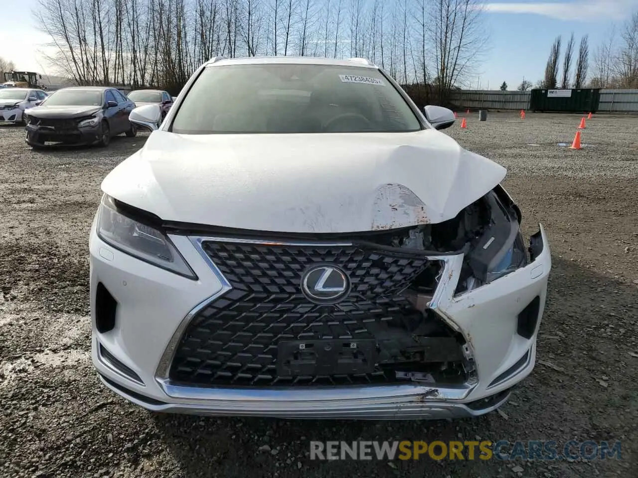 5 Photograph of a damaged car JTJHZKFA5M2033300 LEXUS RX350 2021