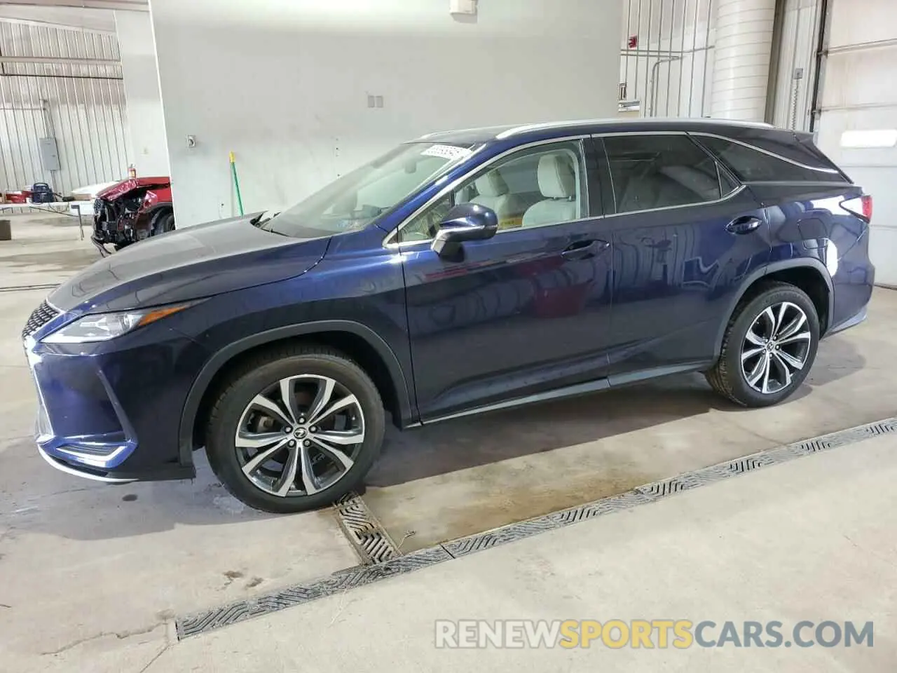 1 Photograph of a damaged car JTJHZKFA7M2029605 LEXUS RX350 2021