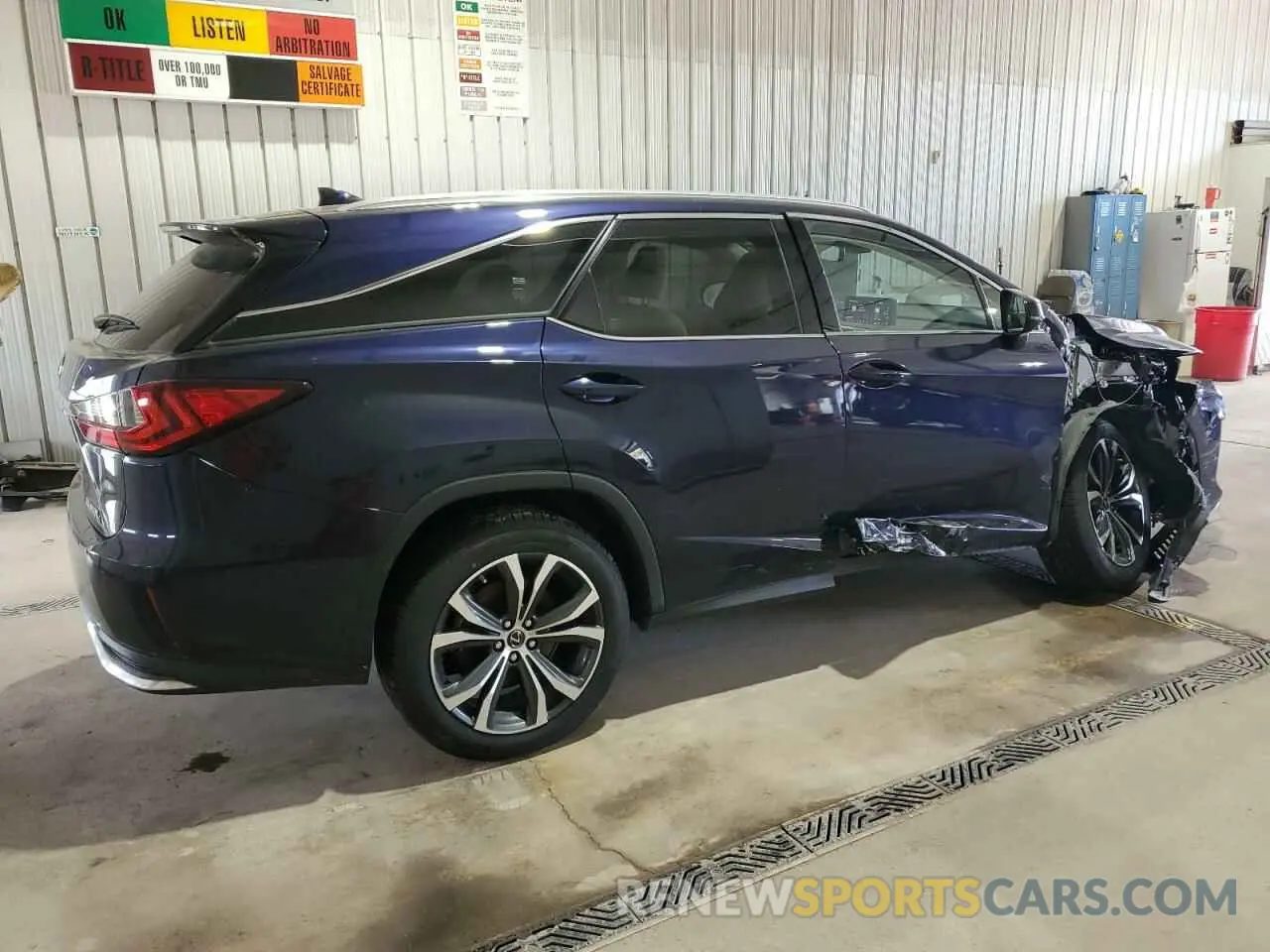 3 Photograph of a damaged car JTJHZKFA7M2029605 LEXUS RX350 2021