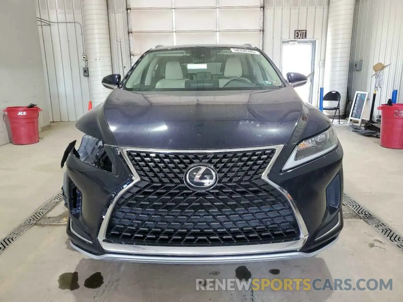 5 Photograph of a damaged car JTJHZKFA7M2029605 LEXUS RX350 2021