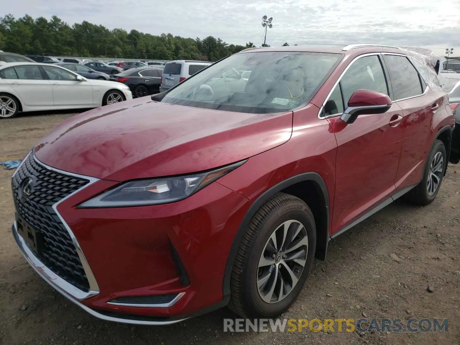 2 Photograph of a damaged car JTJHZKFA7M2031208 LEXUS RX350 2021