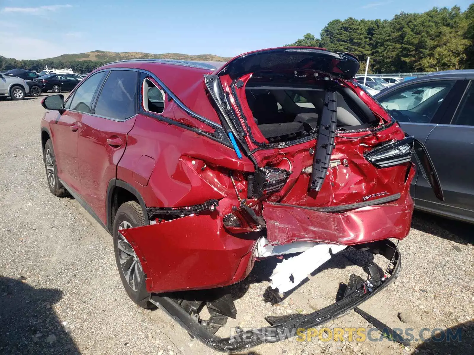 3 Photograph of a damaged car JTJHZKFA7M2031208 LEXUS RX350 2021