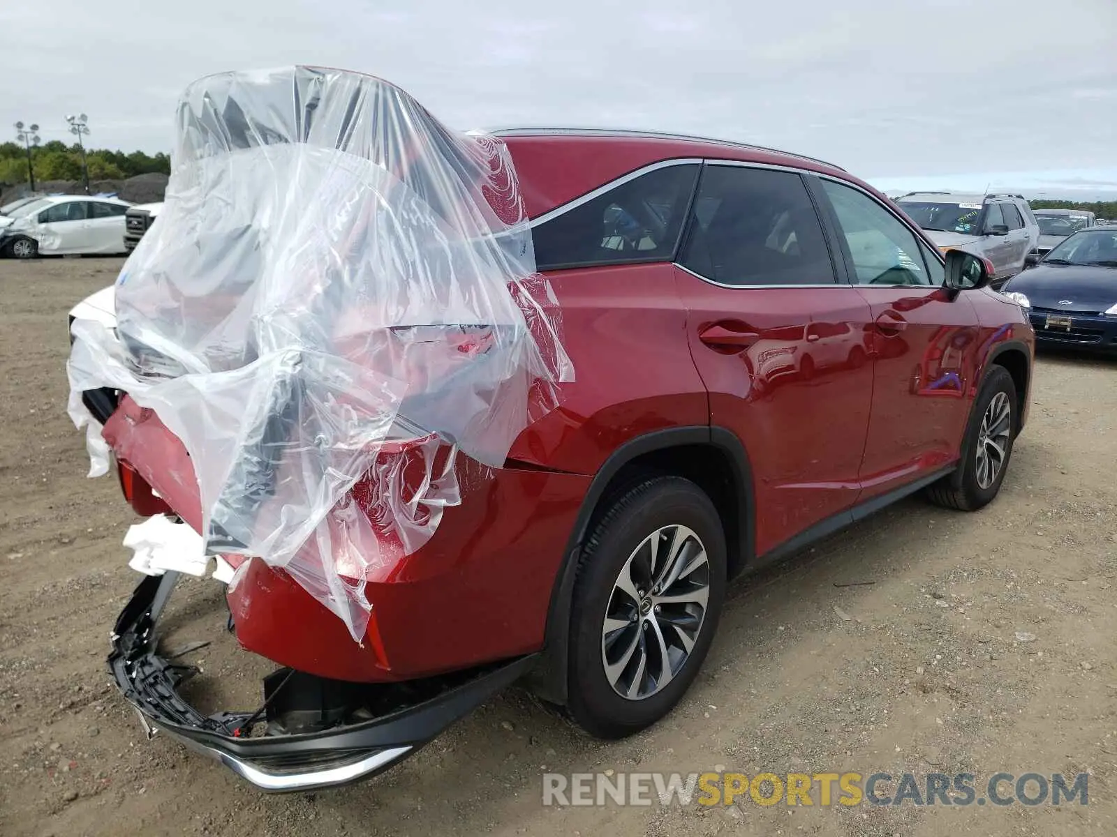 4 Photograph of a damaged car JTJHZKFA7M2031208 LEXUS RX350 2021
