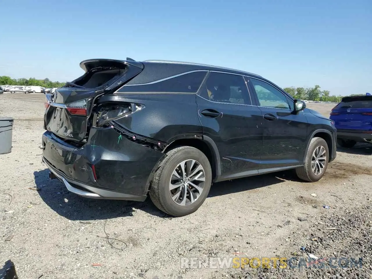 3 Photograph of a damaged car JTJHZKFA9M2029573 LEXUS RX350 2021