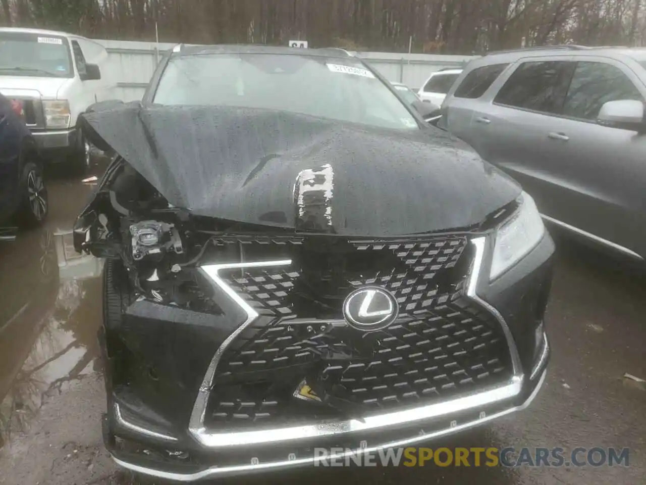 7 Photograph of a damaged car JTJHZMDA2M2052823 LEXUS RX350 2021