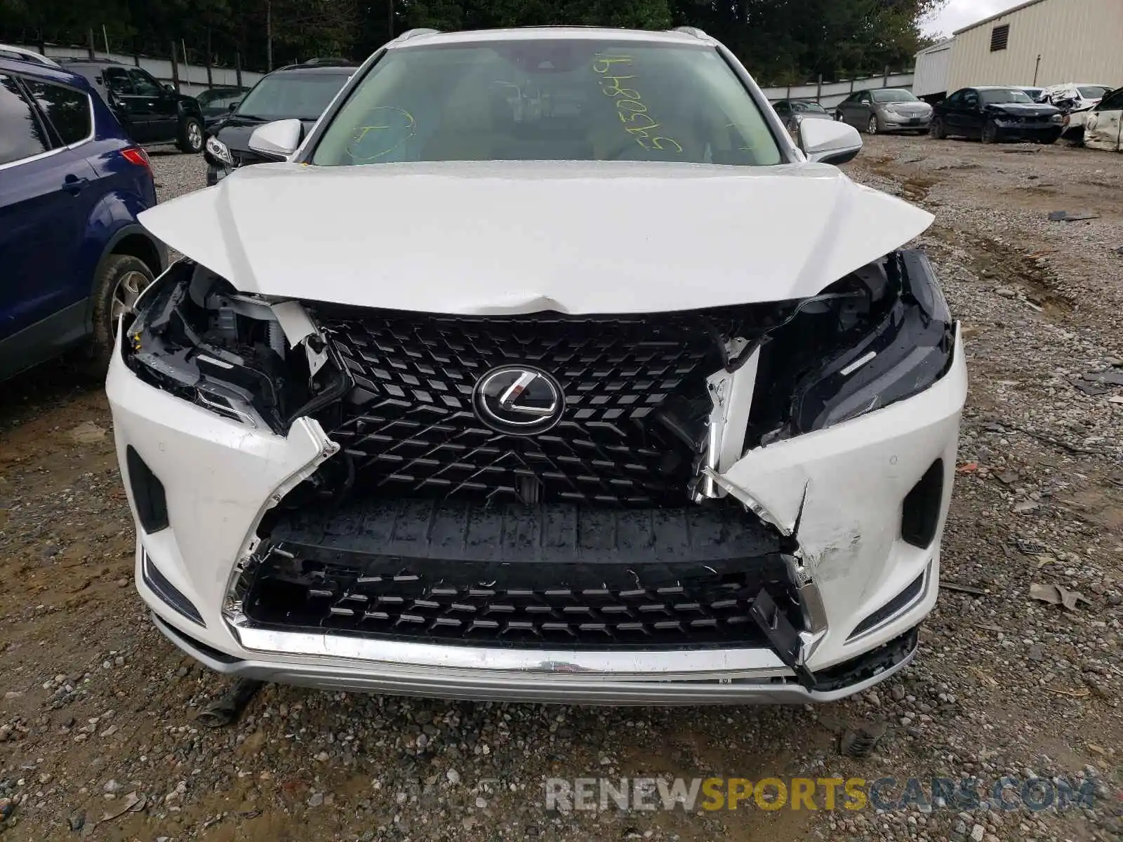 9 Photograph of a damaged car JTJHZMDA6M2051867 LEXUS RX350 2021