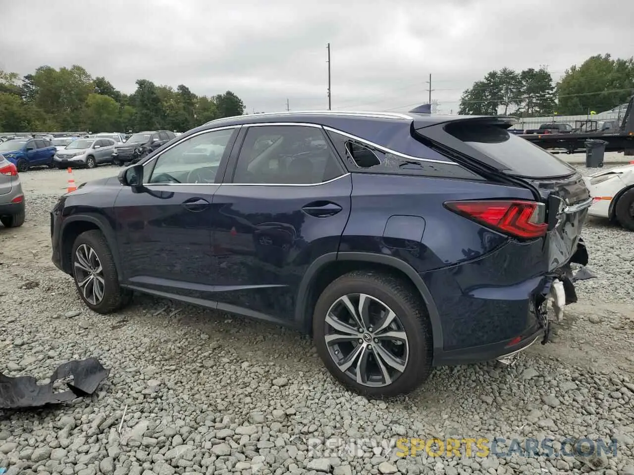 2 Photograph of a damaged car JTJHZMDA8M2051658 LEXUS RX350 2021